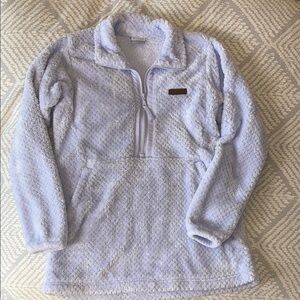 Lilac Columbia Fleece Pullover - Medium
